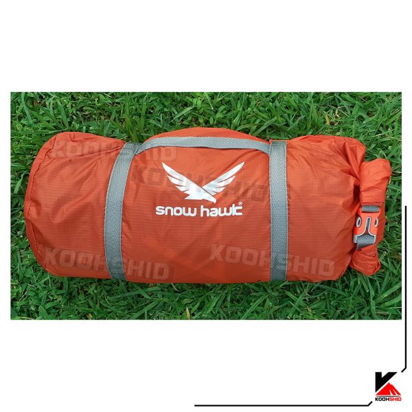 بسته بندی چادر کوهنوردی 2 نفره اسنوهاک مدل Snow hawk T2003 نارنجی