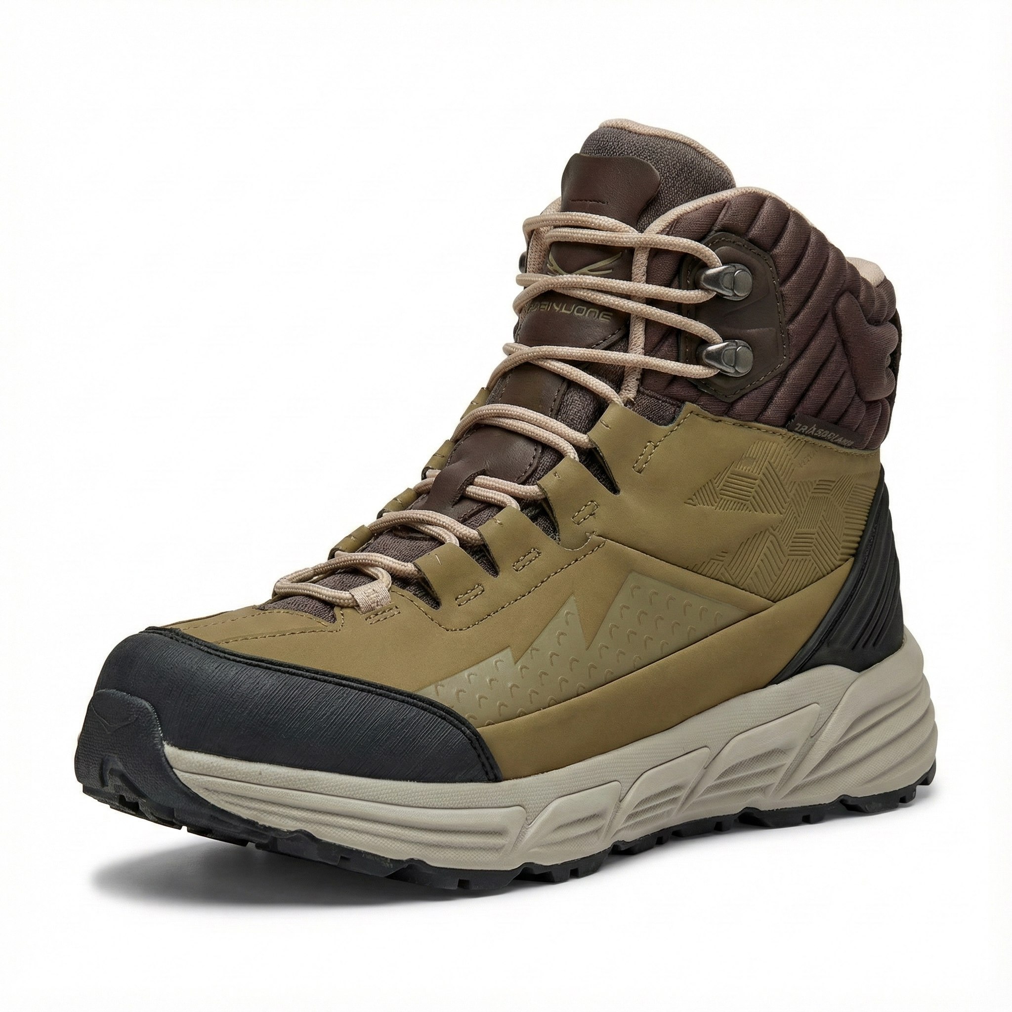 کفش ساق بلند مردانه ضد آب اسنوهاک کد SN-S1134M